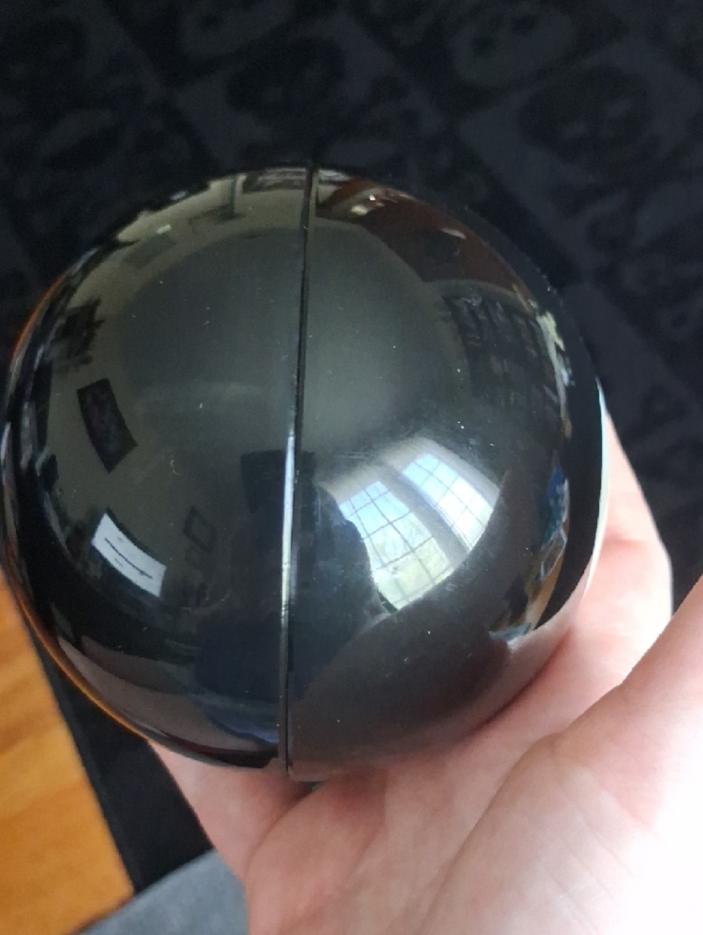 Black Magic 8 Ball with White Number 8 - Picture 4 of 4